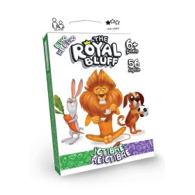 гр Карткова гра "The royal bluff" Їстівне неїстівне RBL-02-01U / укр / (32) "Danko Toys"