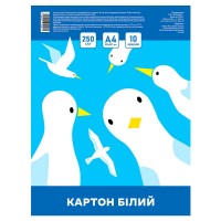 гр Набір білого картону БК-А4-10 (10арк., А4) (1)