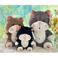 М’яка іграшка M 17989 (100) “Котик”, висота 31 см
