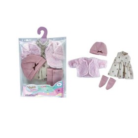 Одяг для ляльок YLC 235 K (120) шубка, шкарпетки, сукня, шапочка, для ляльок зростом 30-35 см, в пакеті
