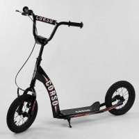 Самокат Corso Rush CR-T 5656 колеса надувні 12", ручне переднє гальмо