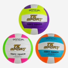 М'яч волейбольний C 60966 (60) "TK Sport" 3 види, матеріал м'який PVC, вага 280-300 грамів, розмір №5, ВИДАЄТЬСЯ ТІЛЬКИ МІКС ВИДІВ