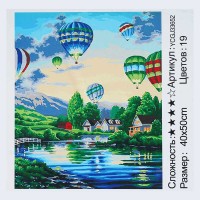 Картина за номерами YCGJ 33652 (30) "TK Group", 40x50 см, "Повітряні кулі", в коробці