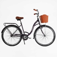 Велосипед міський Corso «FORTUNA» 28" FR-28722 + КОШИК