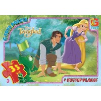 гр Пазли 35 ел. "G Toys" "Рапунцель" TA 012 (62) +постер
