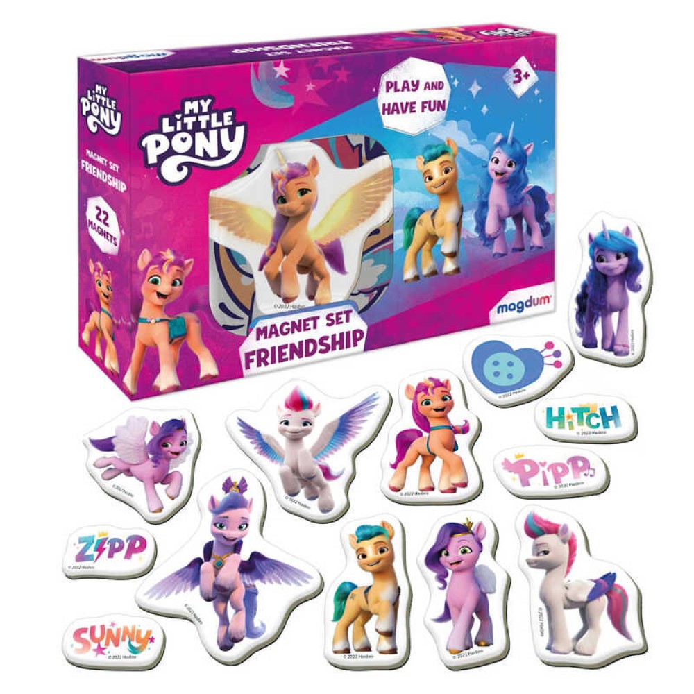 гр Набір магнітів ME 5031-21 “My little Pony. Дружба” (60) 