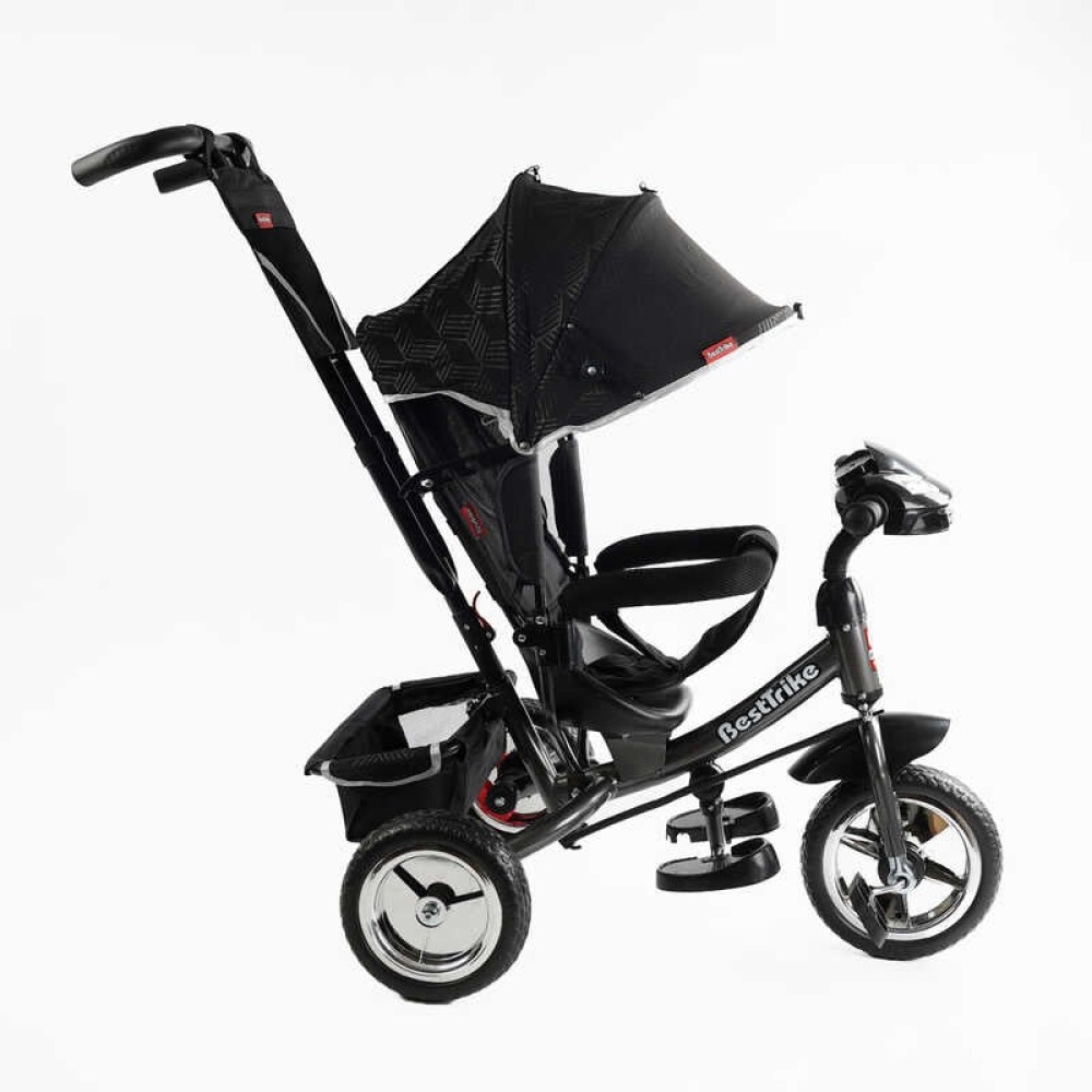 Велосипед 3-х колісний 6588/62-403 Best Trike КОЛЕСО ПІНА, d=25см переднє, d=20см задні, фара музична, USB, Bluetooth, в коробці