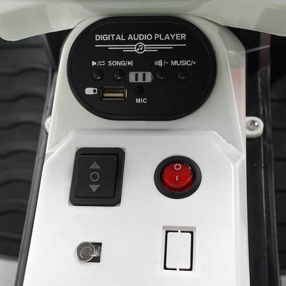 Трактор електричний з причепом JOY Т-81563 двигун 25W, акумулятор 6V, в коробці