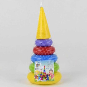 гр Піраміда "Конус малий." / 5 кілець / 11016 (21) "M TOYS"