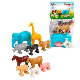 гр Фігурки тварин 1102 (6) "Technok Toys", 10 шт., у пакеті