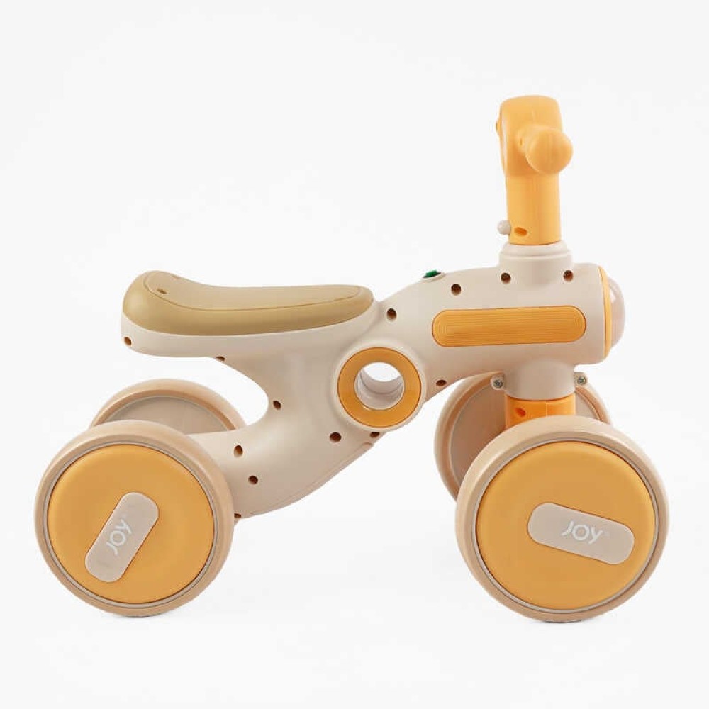 Велобіг 4-х колісний JOY TL-75-402 колеса 6" PU, рама пластикова, УКРАЇНСЬКЕ ОЗВУЧУВАННЯ та підсвічування, в коробці