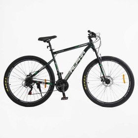 Велосипед спортивний Corso ALPHA LF-29102 29", сталева рама 21", 21 швидкість, Shimano, дискові гальма