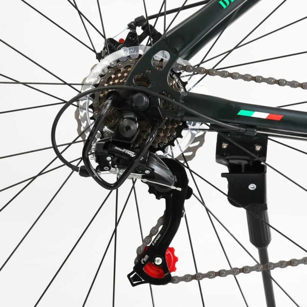 Велосипед спортивний Corso ALPHA LF-29102 29", сталева рама 21", 21 швидкість, Shimano, дискові гальма