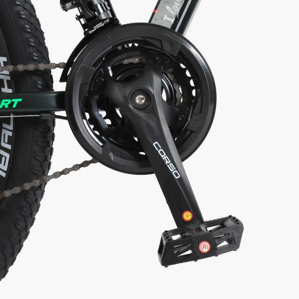 Велосипед спортивний Corso ALPHA LF-29102 29", сталева рама 21", 21 швидкість, Shimano, дискові гальма
