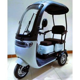 Електротрицикл Corso Handy HD-74410 800W 72V 20Ah з дахом, вітровим склом і трьома місцями