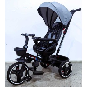 Велосипед 6390 – 19-306 BestTrike "Oscar" ПОВОРОТНЕ СИДІННЯ, КЕРМО СКЛАДАЄТЬСЯ, КОЛЕСА З ПРОГУМОВАНИМ PU, КОШИК, ТЕЛЕСКОПІЧНА РУЧКА