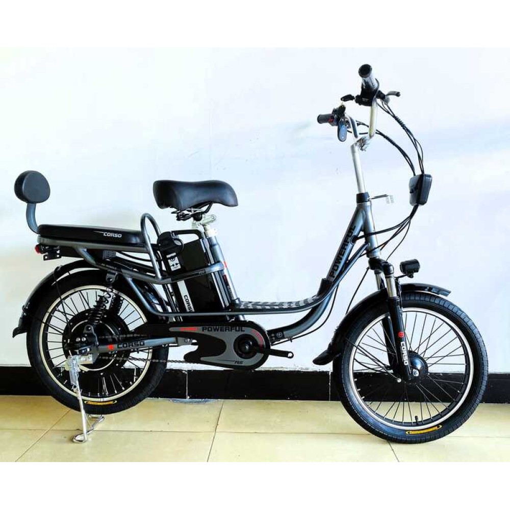Електровелосипед Corso Powerfull PF-31182 500W 48V 13Ah 20" з PAS системою та LED фарою