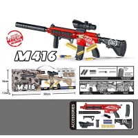 Автомат 323 C (42) механічний принцип роботи, 20 м’яких патронів, 10 гільз, приціл, в коробці