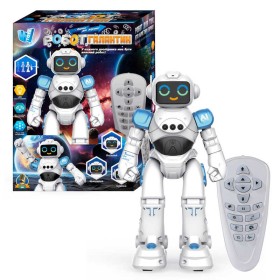 Робот Галактик 62313 (6) "WToys", ОЗВУЧУВАННЯ УКРАЇНСЬКОЮ МОВОЮ, лед-підсвічування, сенсорні датчики, рух, 6 пісень, 6 історій, вікторина, в коробці