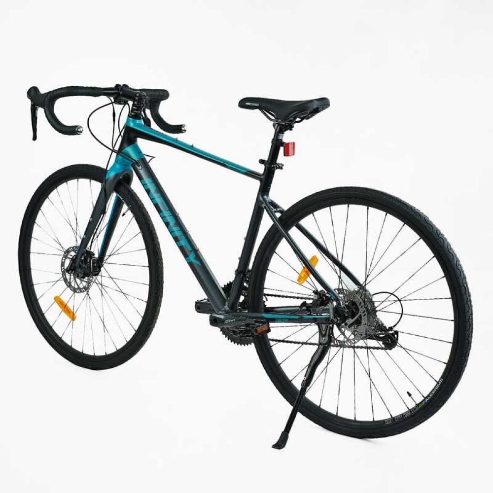 Велосипед Гравійний Corso Infinity FN-28420 алюмінієва рама 19", Shimano SORA 18 швидкостей, карбонова вилка