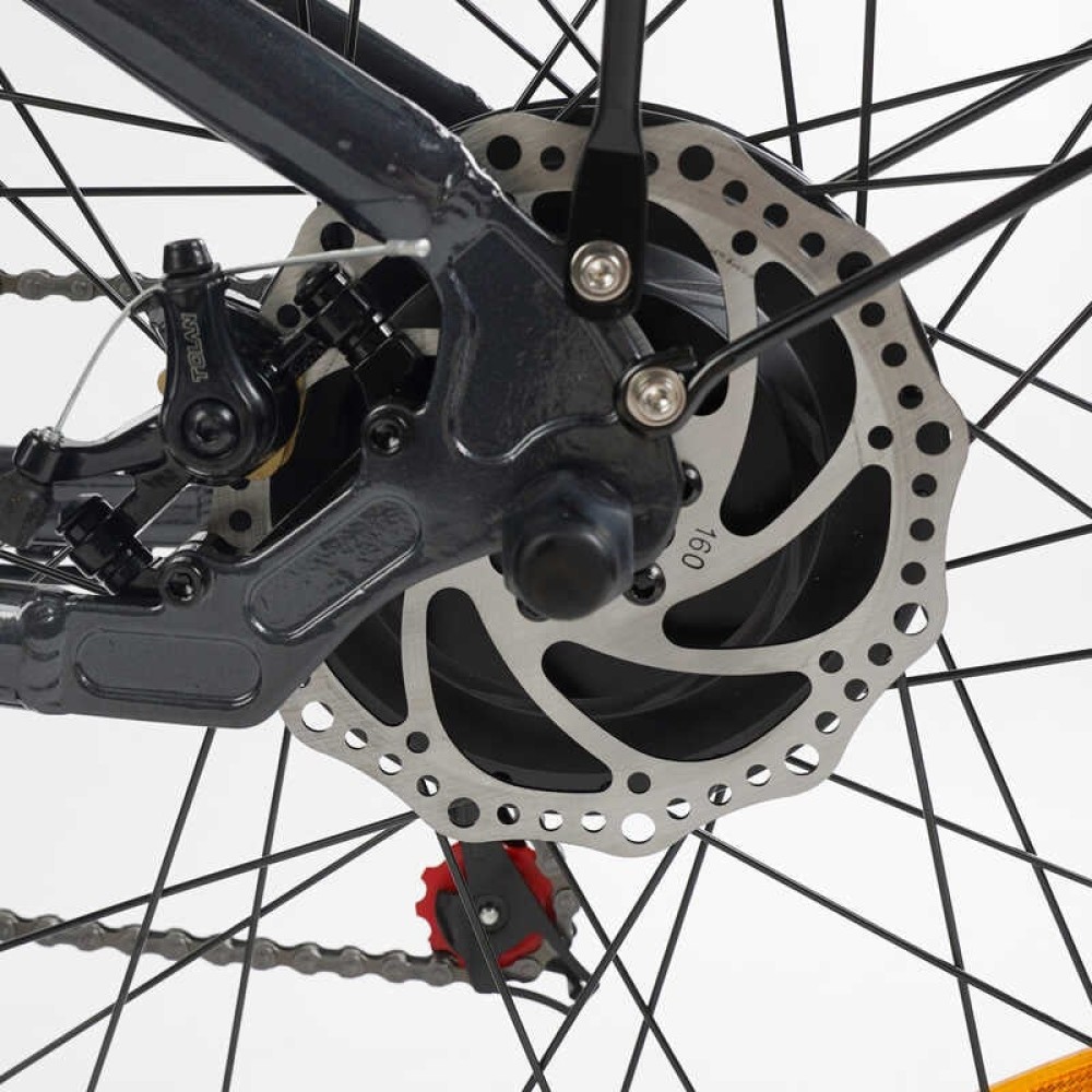 Електровелосипед Corso Mistral 500W 48V, Shimano, амортизація, багажник