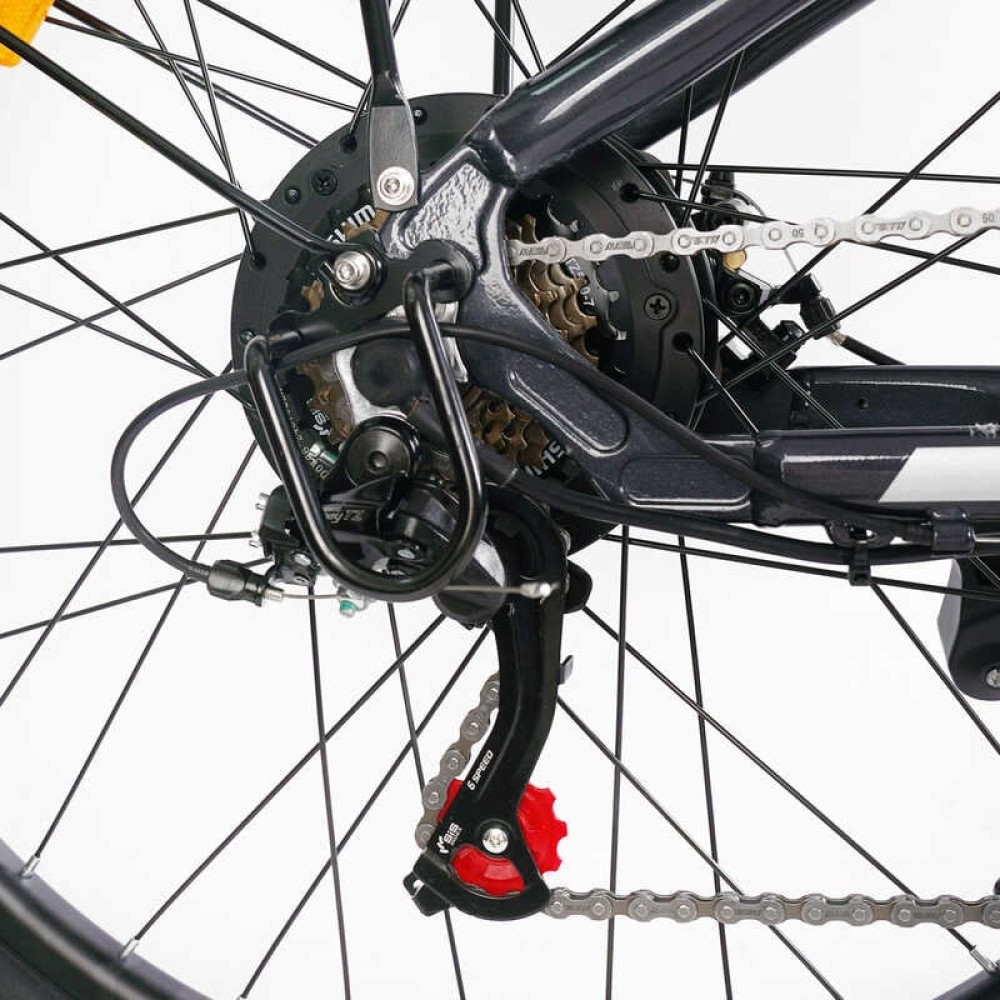 Електровелосипед Corso Mistral 500W 48V, Shimano, амортизація, багажник