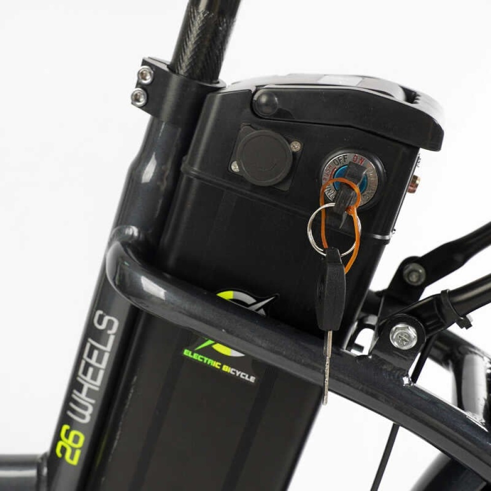 Електровелосипед Corso Mistral 500W 48V, Shimano, амортизація, багажник