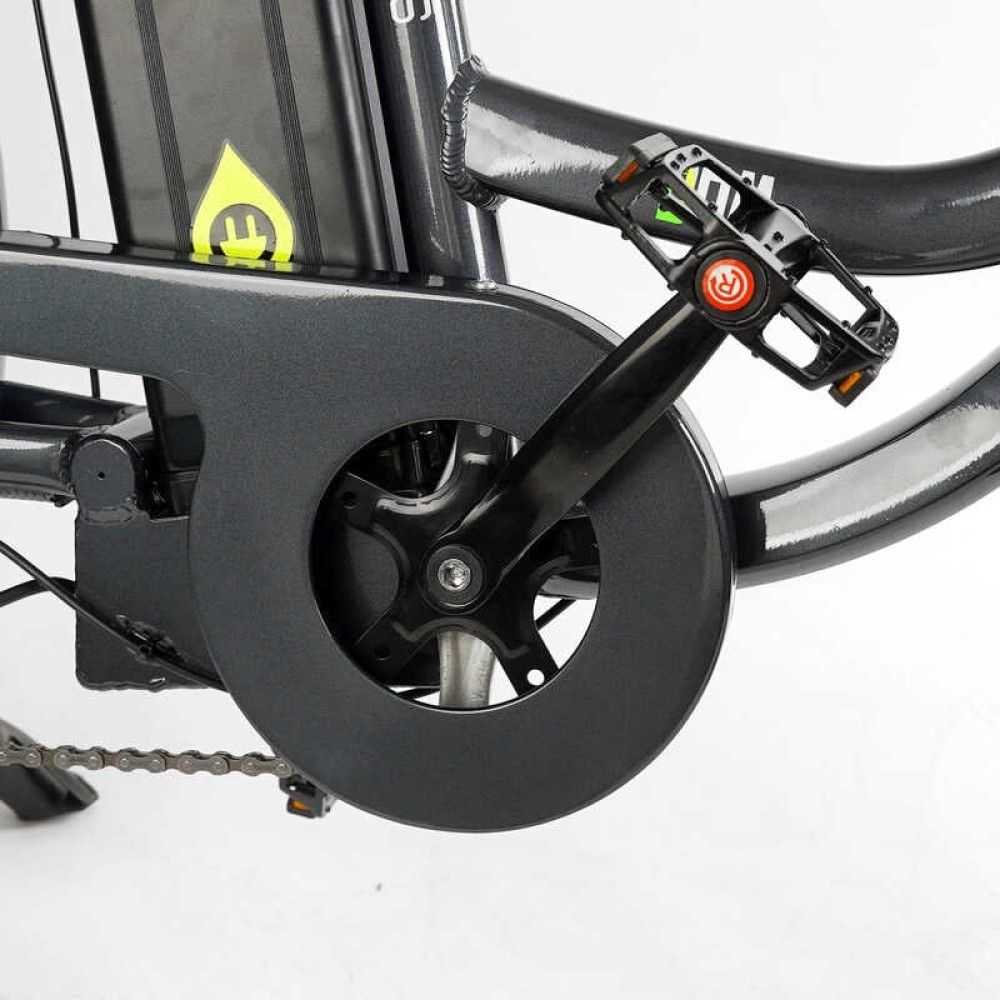 Електровелосипед Corso Mistral 500W 48V, Shimano, амортизація, багажник