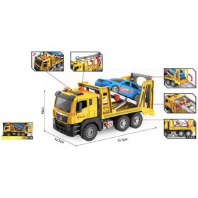 Евакуатор WY 1120 B (18) на батарейках, підсвітка, звук, інерція, довжина 31 см, рухомі деталі, в коробці
