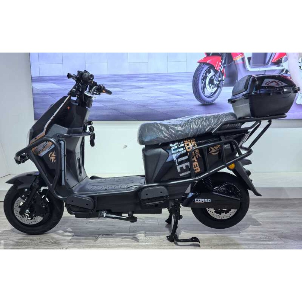 Електроскутер Corso Bullet BL-900722 2000W 72V/32Ah LED фари, гідравлічні гальма, сигналізація, кошик