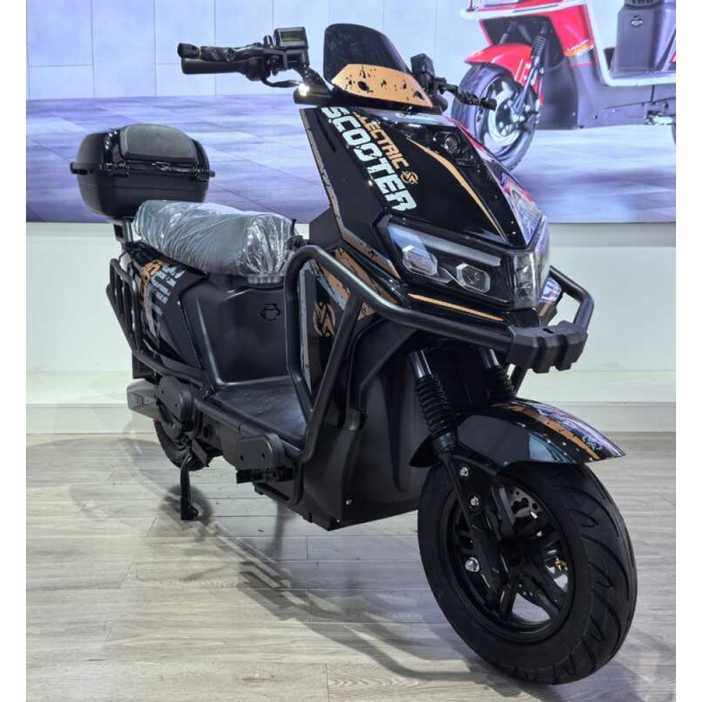 Електроскутер Corso Bullet BL-900722 2000W 72V/32Ah LED фари, гідравлічні гальма, сигналізація, кошик