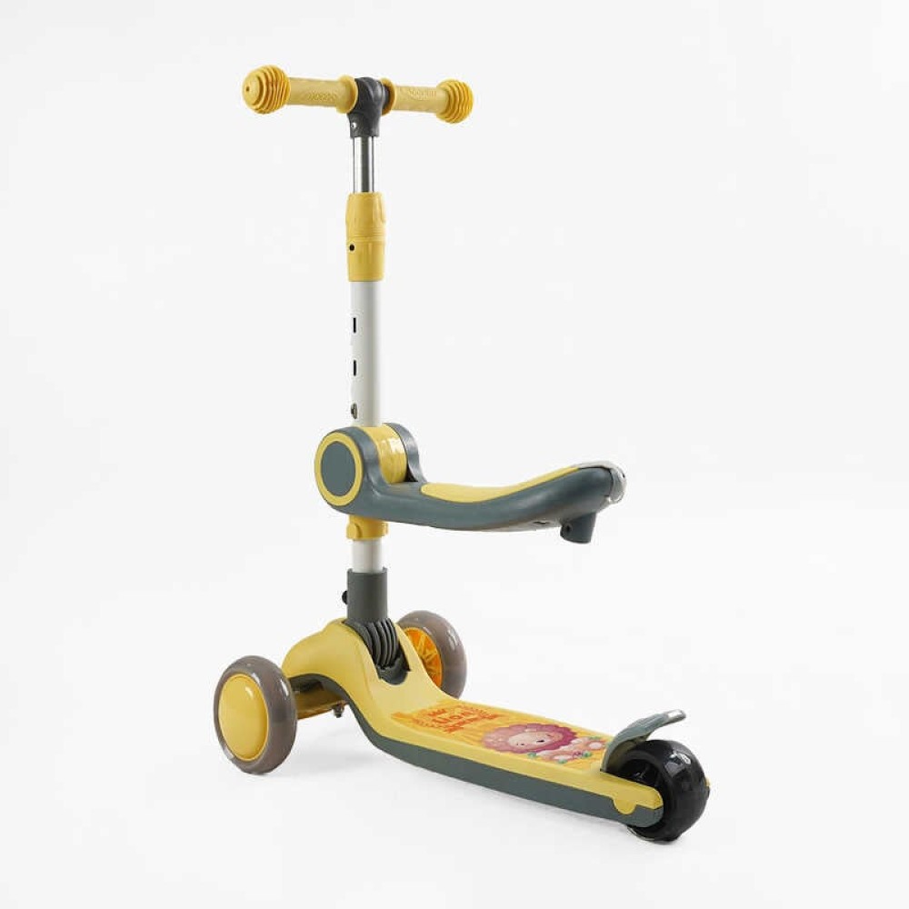 Самокат триколісний з сидінням "Skyper" JT-38754