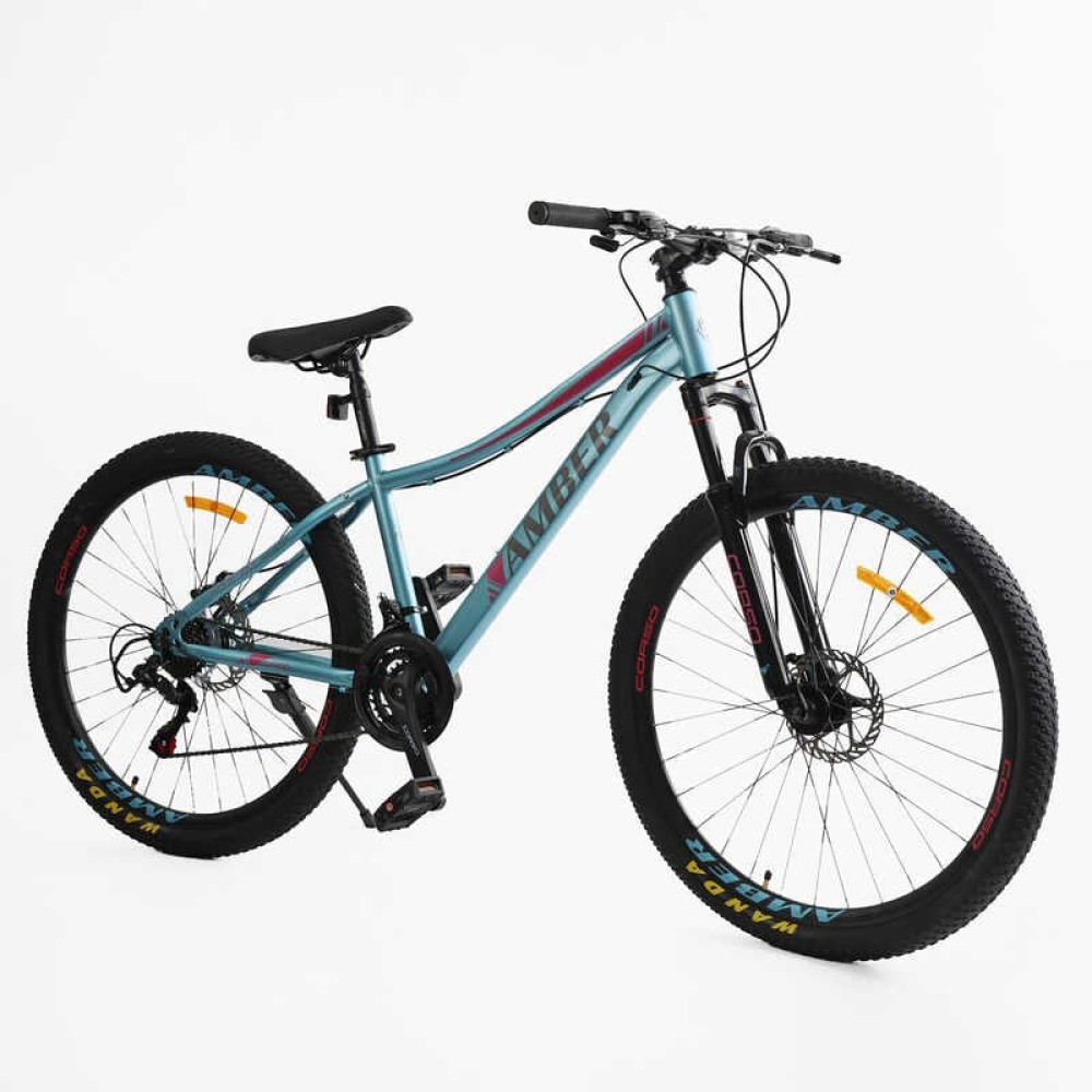 Велосипед Спортивний Corso Amber 27.5" дюймів MB-54811 