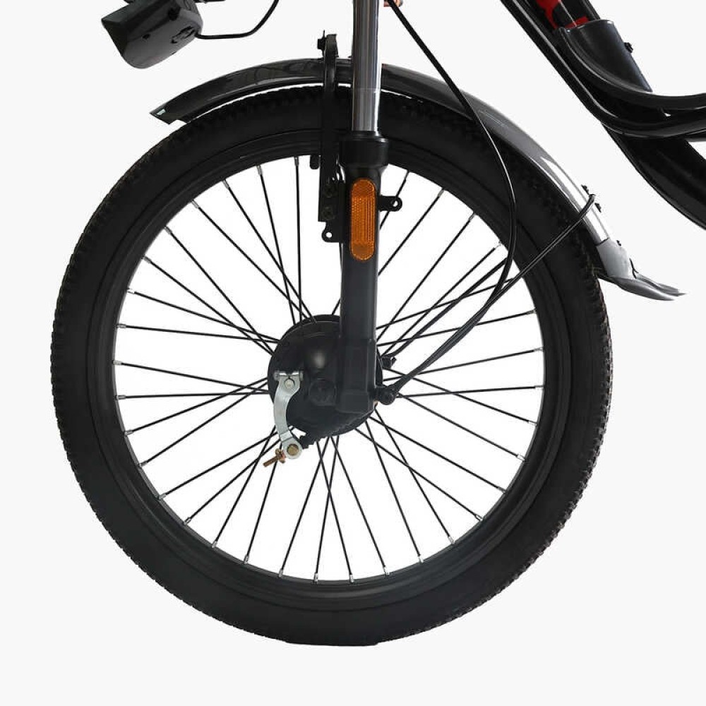 Електровелосипед Corso Shadow SH-9038-7 / 9083-7 / с-31 22" 500W 48V/20Ah, сигналізація, кошик 