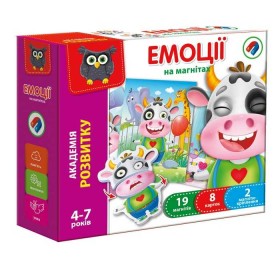 гр Гра настільна магнітна "Емоції" (укр) VT5422-05 (8) "Vladi Toys"