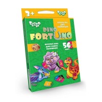 гр Розвиваюча настільна гра "Dino Fortunos" UF-05-01 (32) "Danko toys", опис укр\рос мовами