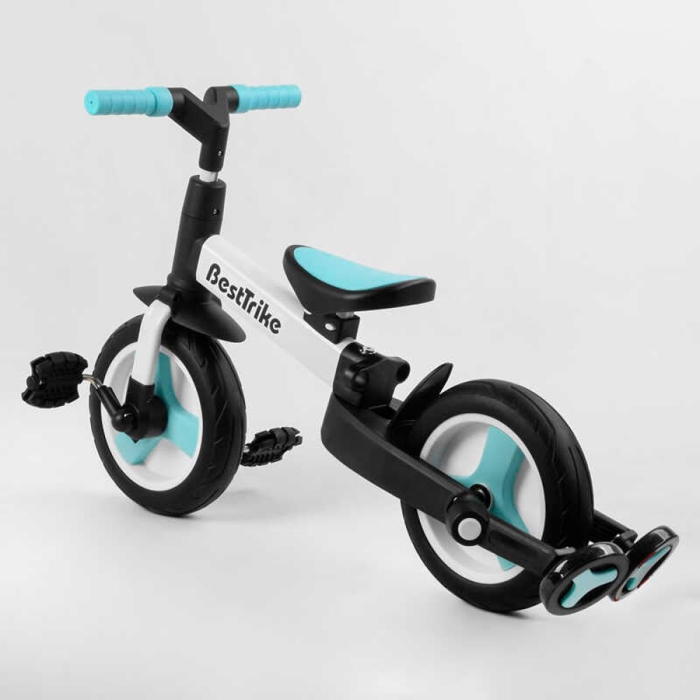 Велосипед-трансформер Best Trike 56659 колеса PU 10&apos;&apos;, батьківська ручка, знімні педалі