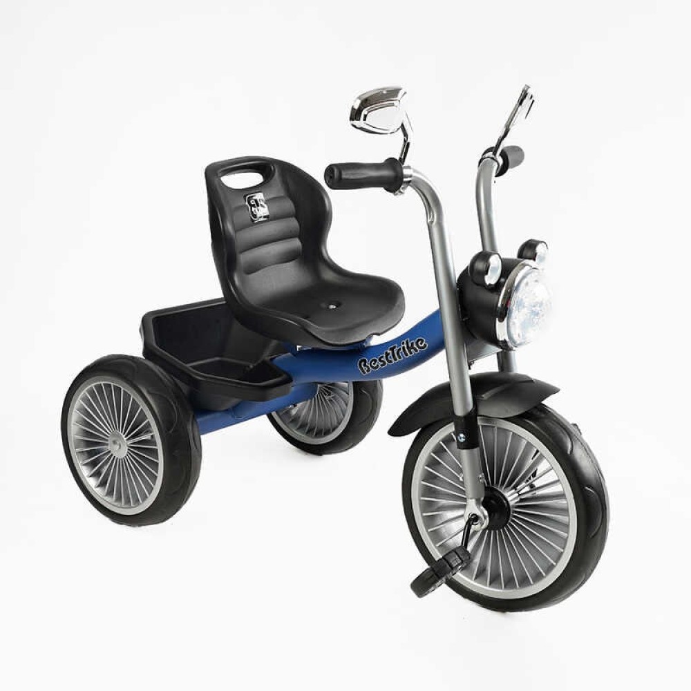 Велосипед 3-х колісний BS-68096 "Best Trike" колеса EVA переднє 10", заднє 8", сталева рама, УКР. ОЗВУЧУВАННЯ, кошик, в коробці
