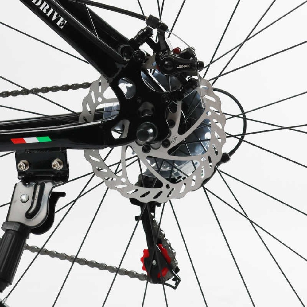 Велосипед спортивний Corso ALPHA LF-29111 29", сталева рама 21", 21 швидкість, Shimano, дискові гальма