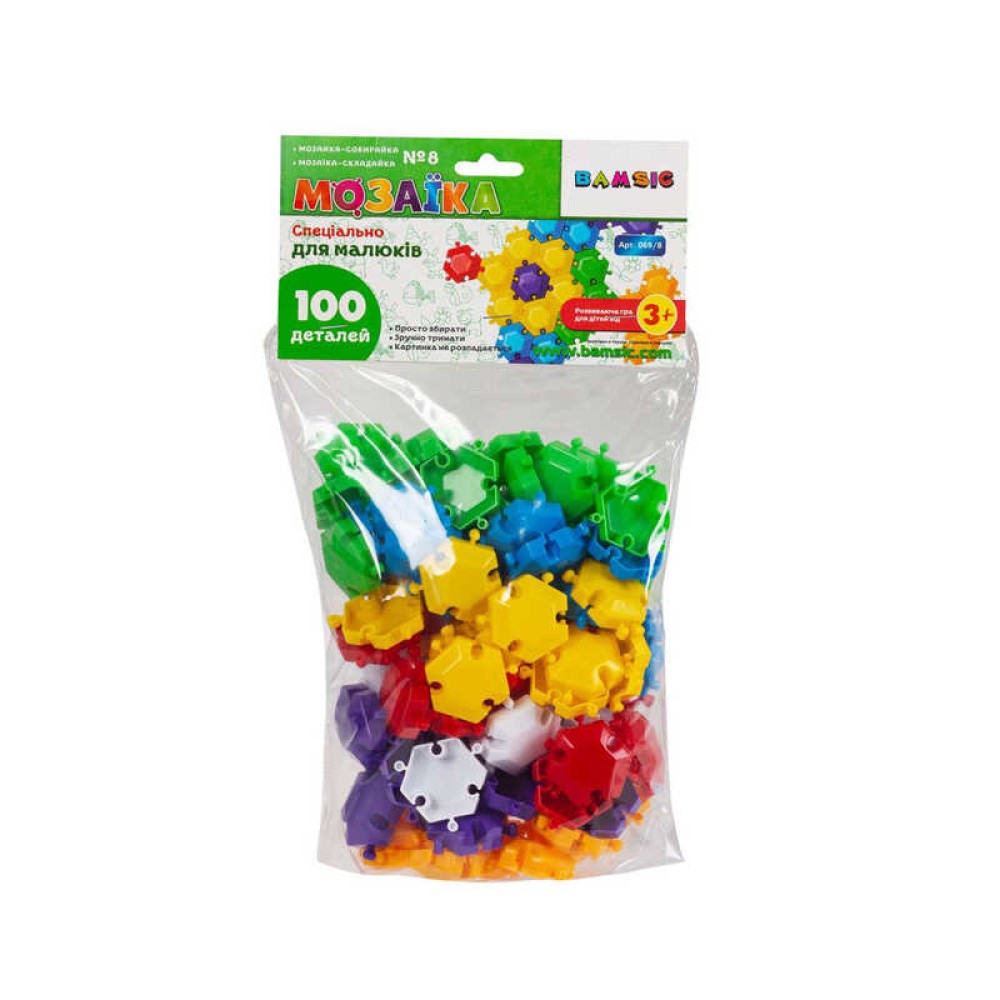 гр Мозаїка різнокольорова №8 069/8 (25) 