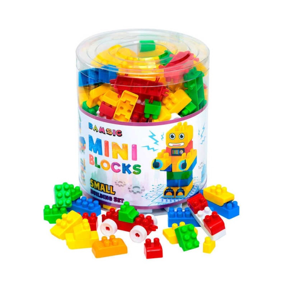 гр Конструктор "Mini Blocks №10" 240 деталей в тубусі 116/10 (16) "Bamsic"