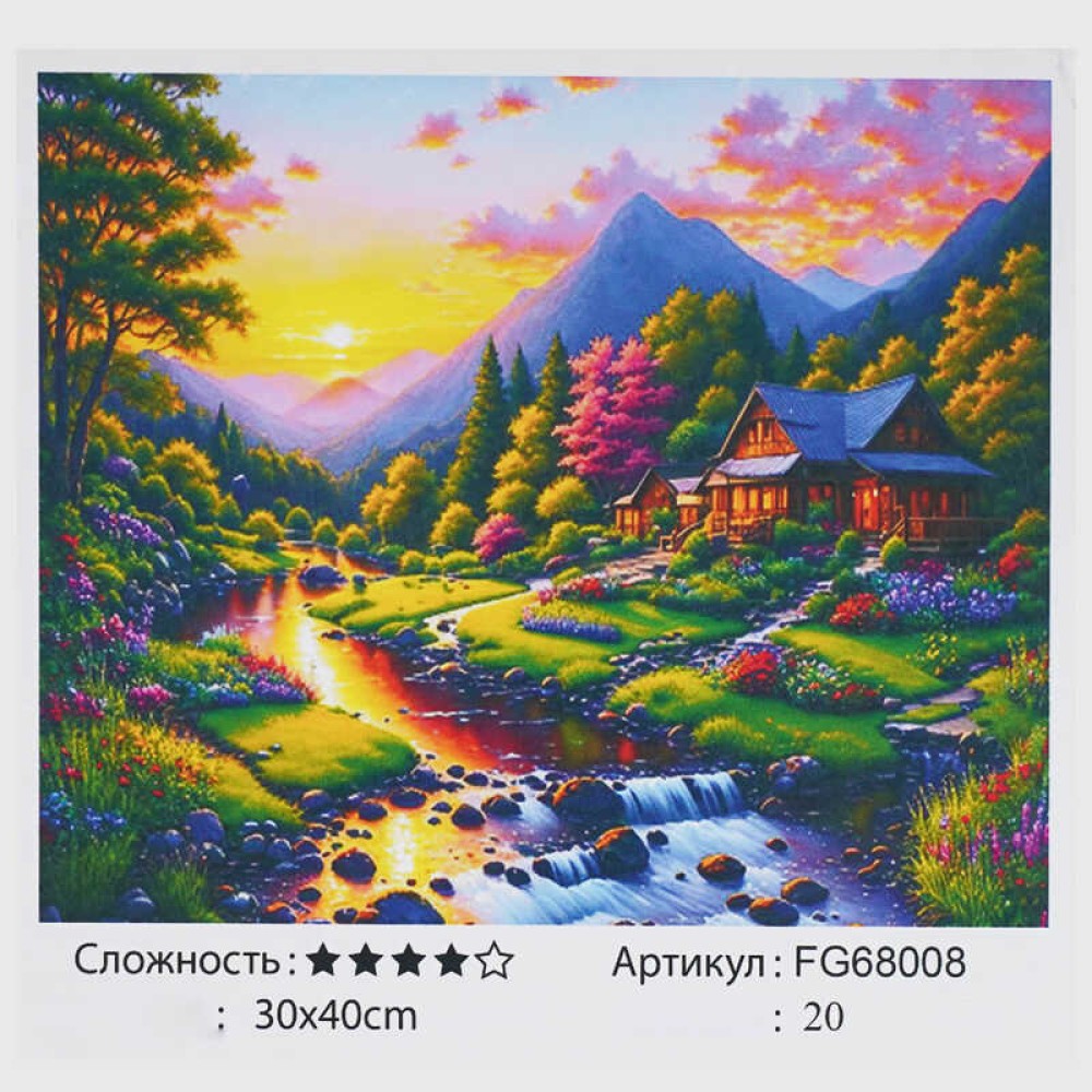 гр Картина за номерами FG 68008 (30) 