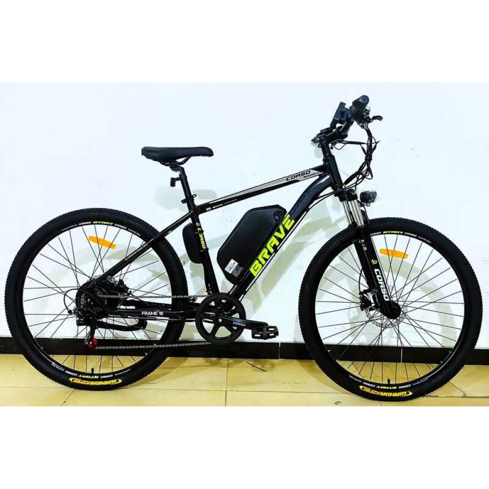 Електровелосипед Corso Brave 500W 29" Shimano, LCD, гідравліка