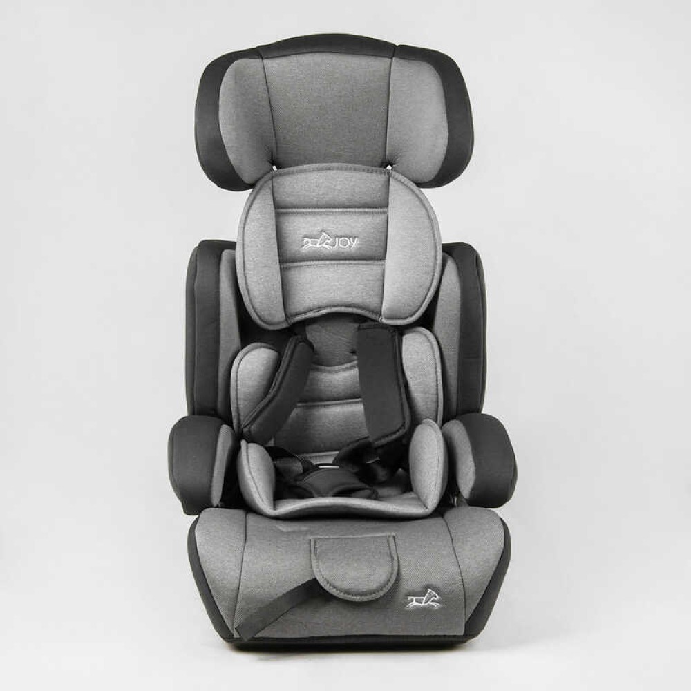 Автокрісло JOY 55890-GL універсальне 1/2/3 з бустером 9–36 кг колір сірий