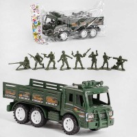 Машина DB 968 A-2 (240/2) "Військова техніка", солдатики, інерція, в пакеті
