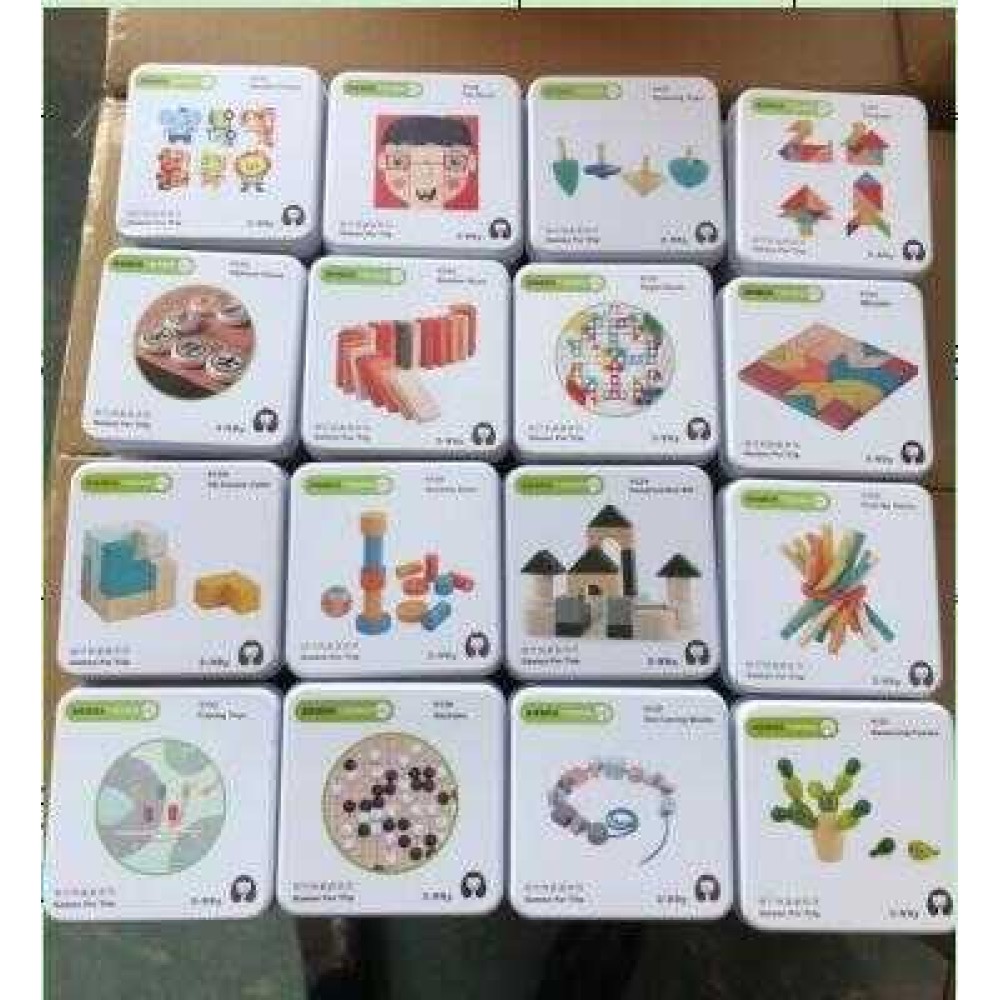 Логічна гра С 57543 (100) "Games For Trip", 7 видів, в коробці