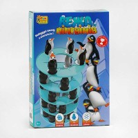 гр Настільна гра "Вежа пінгвінів" 86682 (18) "4FUN Game Club", 18 пінгвінів, 7 кілець, в коробці