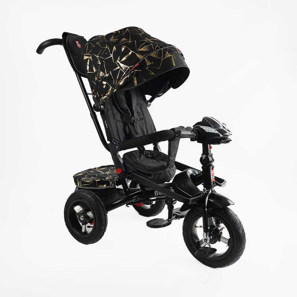 Велосипед 6088 F – 626-87 Best Trike ПОВОРОТНЕ СИДІННЯ, СКЛАДНЕ КЕРМО, ФАРА МУЗИЧНА З USB,Bluetooth НАДУВНІ КОЛЕСА, ПУЛЬТ ВКЛЮЧЕННЯ СВІТЛА І ЗВУКУ