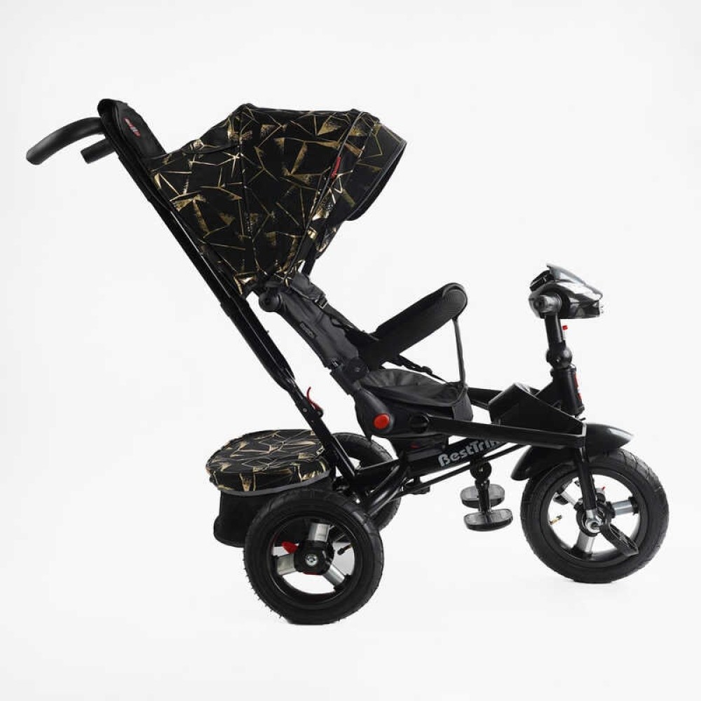 Велосипед 6088 F – 626-87 Best Trike ПОВОРОТНЕ СИДІННЯ, СКЛАДНЕ КЕРМО, ФАРА МУЗИЧНА З USB,Bluetooth НАДУВНІ КОЛЕСА, ПУЛЬТ ВКЛЮЧЕННЯ СВІТЛА І ЗВУКУ