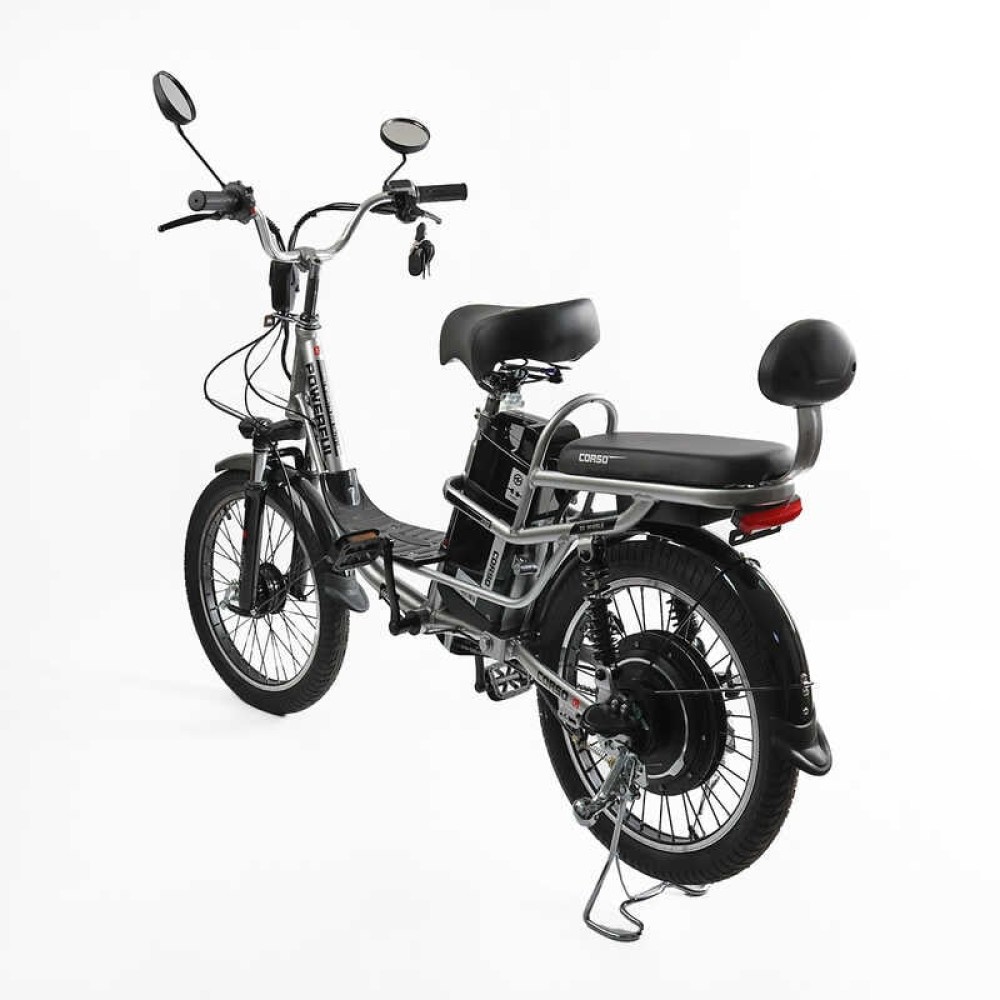 Електровелосипед Corso Powerfull PF-40179 500W 48V 13Ah 20" з PAS системою та LED фарою